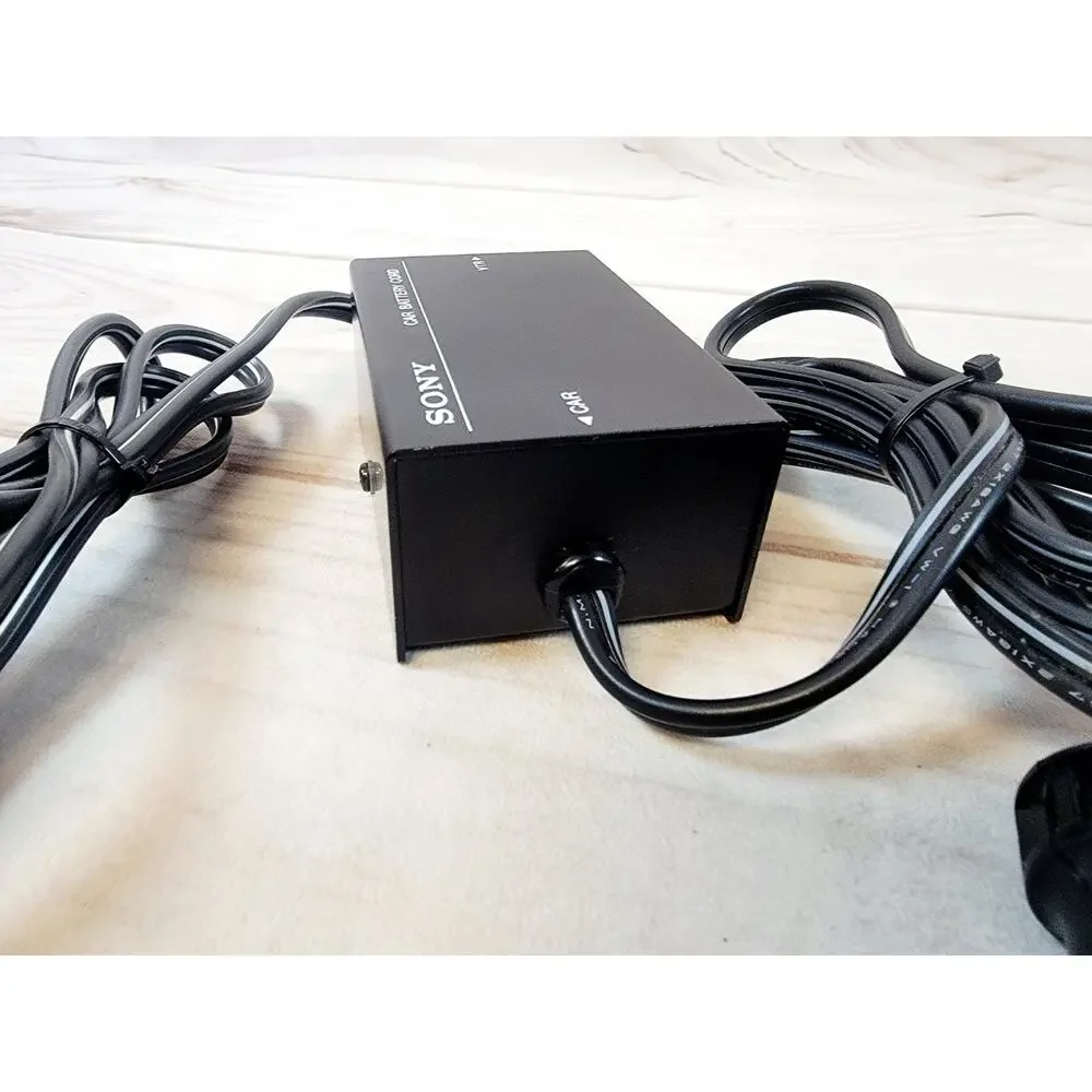 Sony DCC-2600 Car Battery Cord DC Adapter for Sony Camcorders Video Camera 8mm